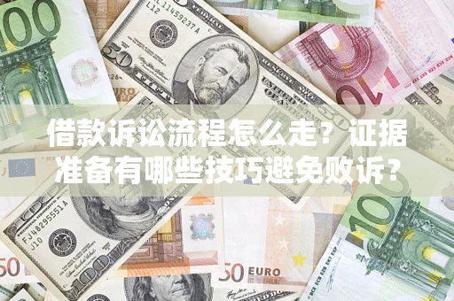 济南借款诉讼流程怎么走？证据准备有哪些技巧避免败诉？