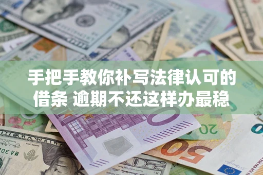 济南手把手教你补写法律认可的借条 逾期不还这样办最稳妥