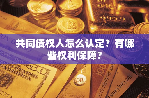 济南共同债权人怎么认定？有哪些权利保障？