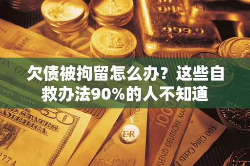 济南欠债被拘留怎么办？这些自救办法90%的人不知道