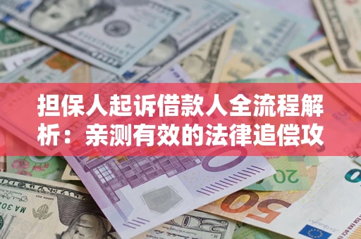 济南担保人起诉借款人全流程解析：亲测有效的法律追偿攻略
