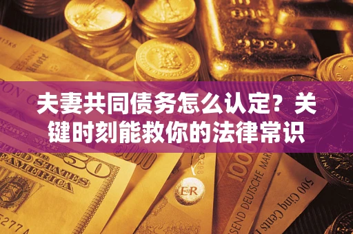 济南夫妻共同债务怎么认定？关键时刻能救你的法律常识