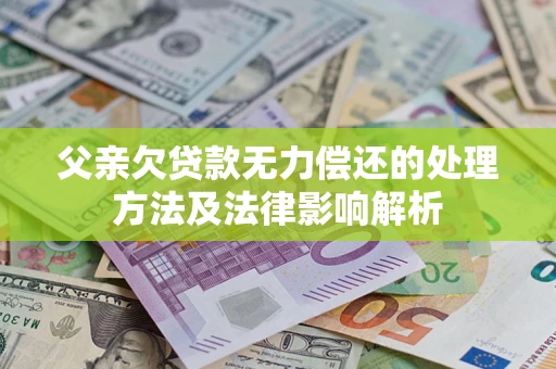 济南父亲欠贷款无力偿还的处理方法及法律影响解析