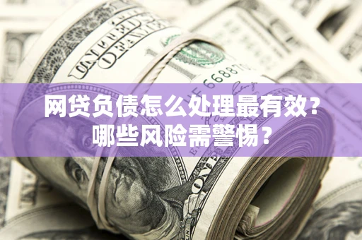 济南网贷负债怎么处理最有效？哪些风险需警惕？